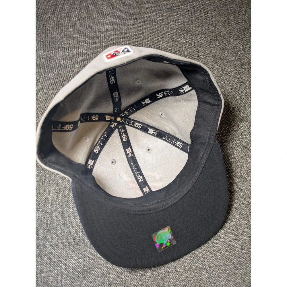 Hartford Yard Goats Milb New‎ Era Hat 7 3/4 Fitted USA Flag logo Baseball Cap